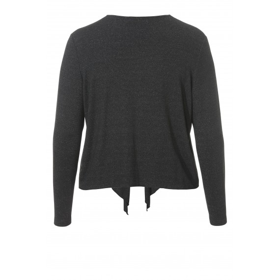 Feminine Bolero-Jacke mit Glitzereffekt /