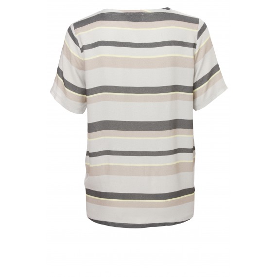 Luftiges Blusen-Shirt mit Streifen /