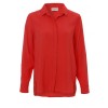 Frische Bluse mit Hemdkragen /