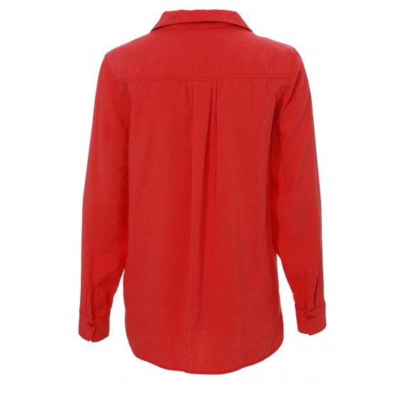 Frische Bluse mit Hemdkragen /