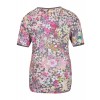 Zarte Bluse mit floralem Muster /
