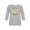 Sommerliches Shirt mit Pailletten-Motiv /