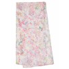 Zarter Schal mit floralem Print /