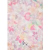 Zarter Schal mit floralem Print /