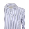 Lässige Long-Bluse mit Muster /