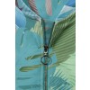 Seidige Jacke mit Dschungelmotiv /