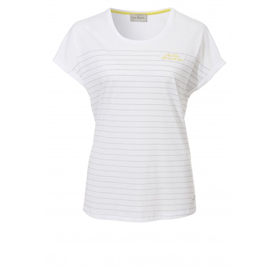Leichtes Shirt mit Linienmuster /