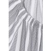 Zarte Bluse mit Schnürung /