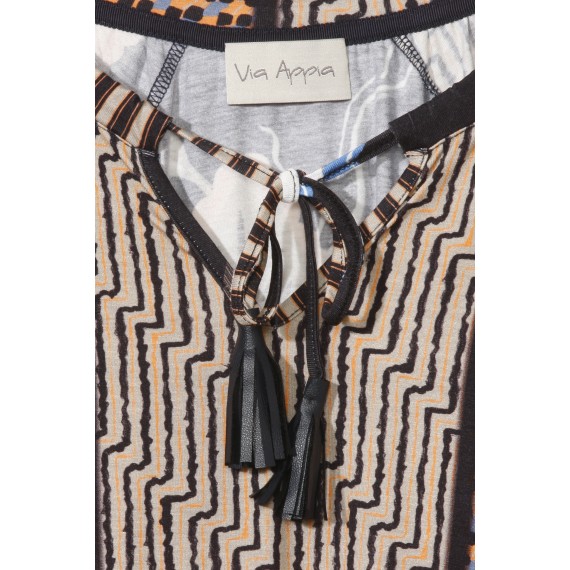 Aufregende Bluse mit Print /