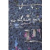 Schimmerndes Muster-Shirt im Materialmix /