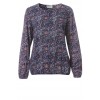 Feminine Bluse mit floralem Print /