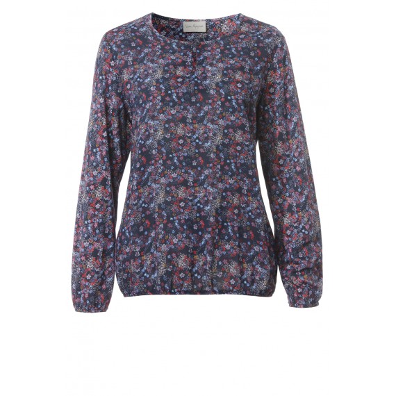 Feminine Bluse mit floralem Print /