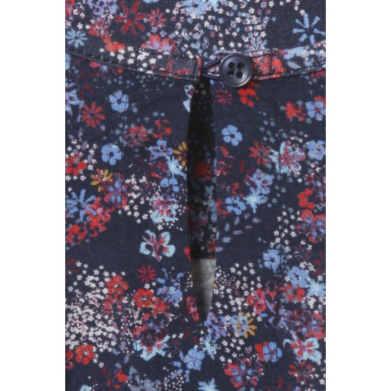Feminine Bluse mit floralem Print /
