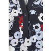 Luftige Bluse mit floralem Print /