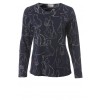 Verspieltes Shirt mit Print /