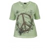 Verspieltes T-Shirt "Peace" /