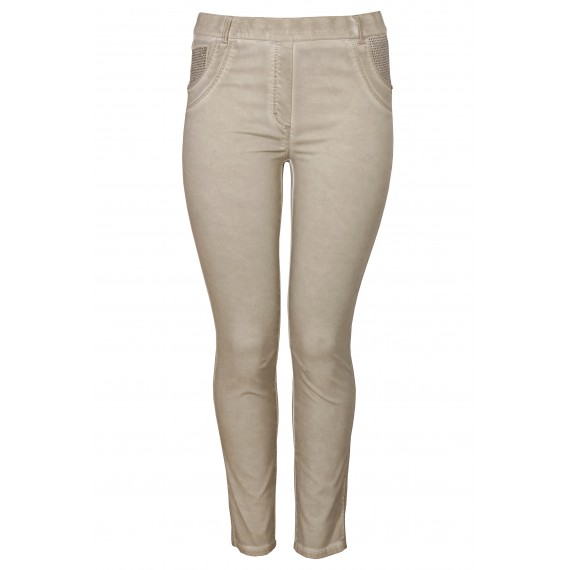 Bequeme Slim-Fit-Hose im 5-Pocket-Stil /