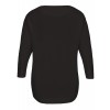 Cleaner Pullover mit Materialstruktur /