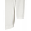 Cleaner Pullover mit Materialstruktur /