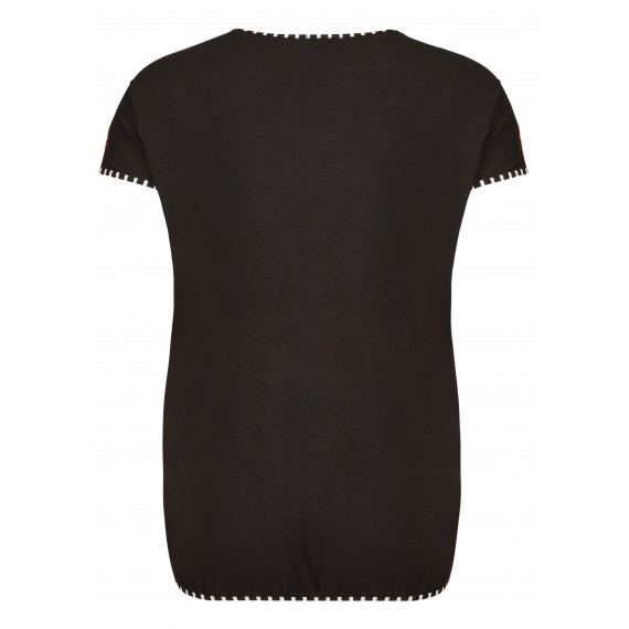 Verspieltes Blusen-Shirt mit Motiv /