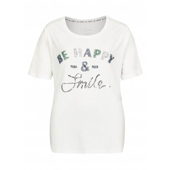 Verspieltes T-Shirt mit Statement /