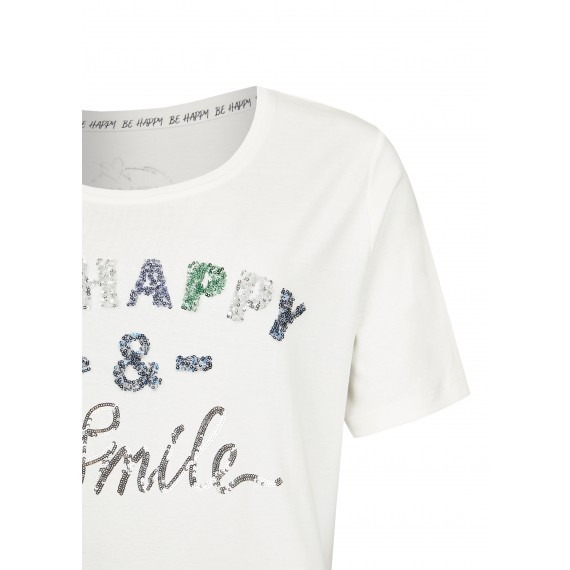 Verspieltes T-Shirt mit Statement /