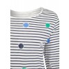 Verspieltes Shirt mit Muster-Mix /