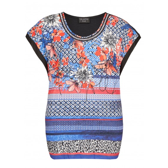 Sommerliches Shirt mit Print /