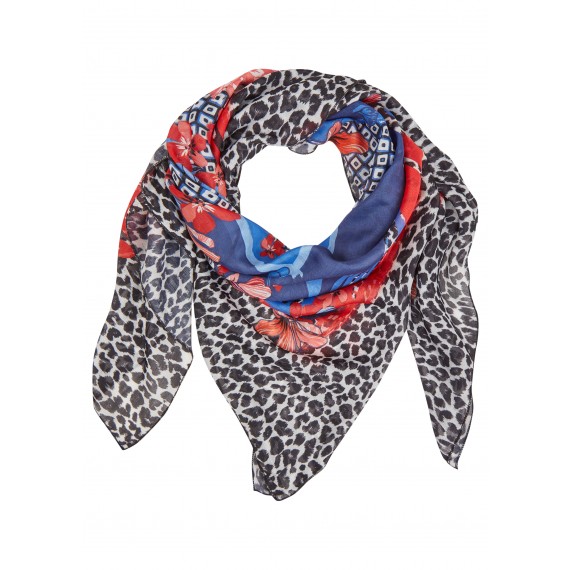 Romantisches Tuch mit aufwendigem Print /