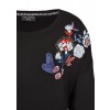 Feminines Shirt mit Stickereien /