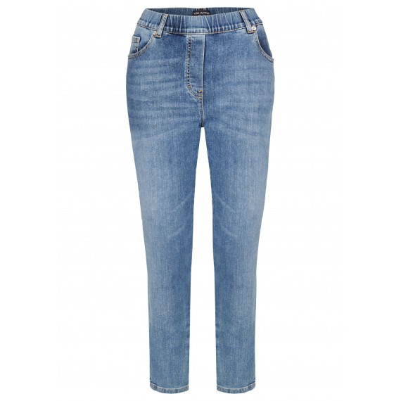 Modische Jeans mit Zierstreifen /