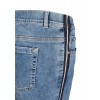 Modische Jeans mit Zierstreifen /