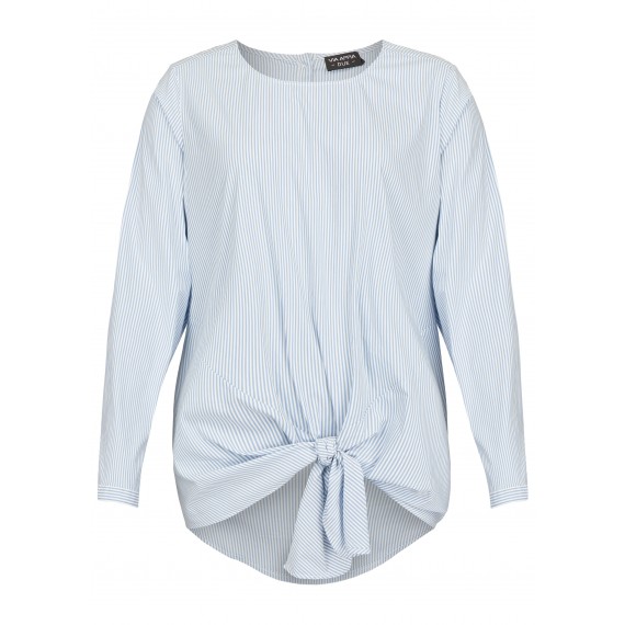 Stylische Bluse mit Schnürung /