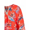 Romantische Bluse mit Blumen-Muster /