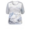 Aufwendiges Shirt mit Motivdruck /