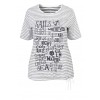 Maritimes Shirt mit Schrift /