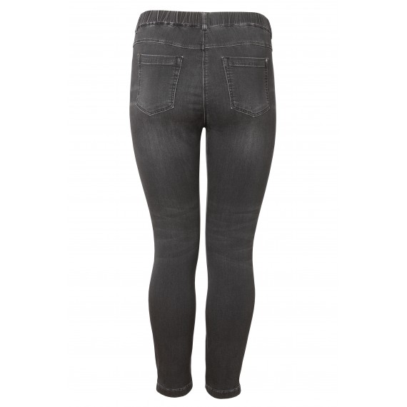 Lässige 7/8-Jeans mit Waschung /