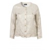 Schimmernde Jacke im Used-Look /