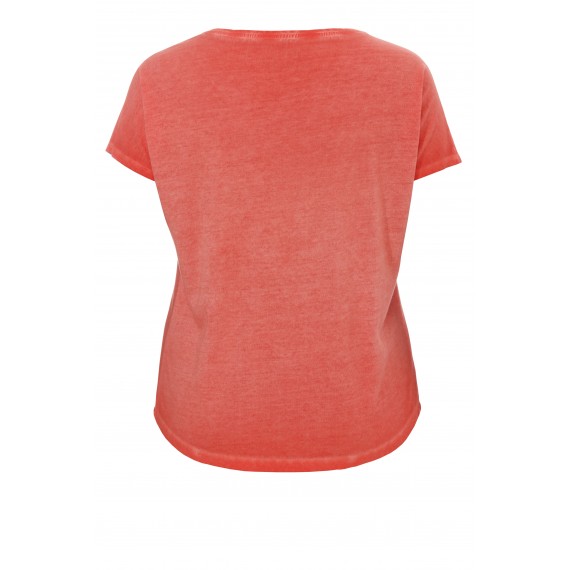 Sommerliches Shirt mit Wende-Pailletten /