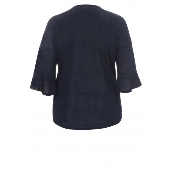 Femininer Cardigan mit Volants /