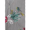 Leichtes Blusen-Shirt mit Mustermix /