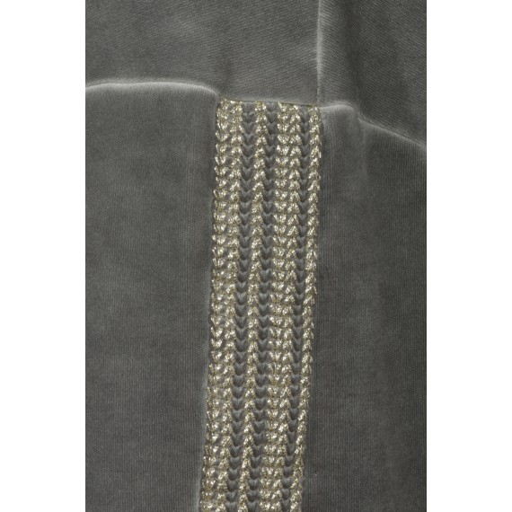 Taillierbare Sweatjacke mit Kapuze /