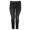 Feminine Jeans mit Perlen /