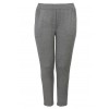 Moderne Stoffhose mit Hahnentritt-Muster /