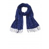 Edler Schal mit Perlen /