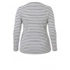 Süßes Ringel-Shirt mit Front-Motiv /