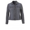 Rockige Jeansjacke mit Ziernieten /