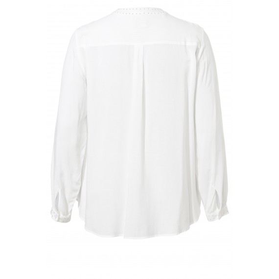 Rockige Bluse mit Ziernieten /