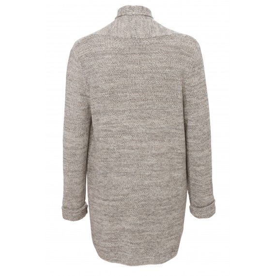 Modischer Cardigan mit Stehkragen /