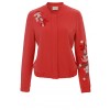 Bestickte Jacke im Blouson-Stil /